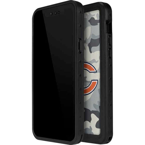 NFL Chicago Bears Camo iPhone 15 Pro Waterproof Case